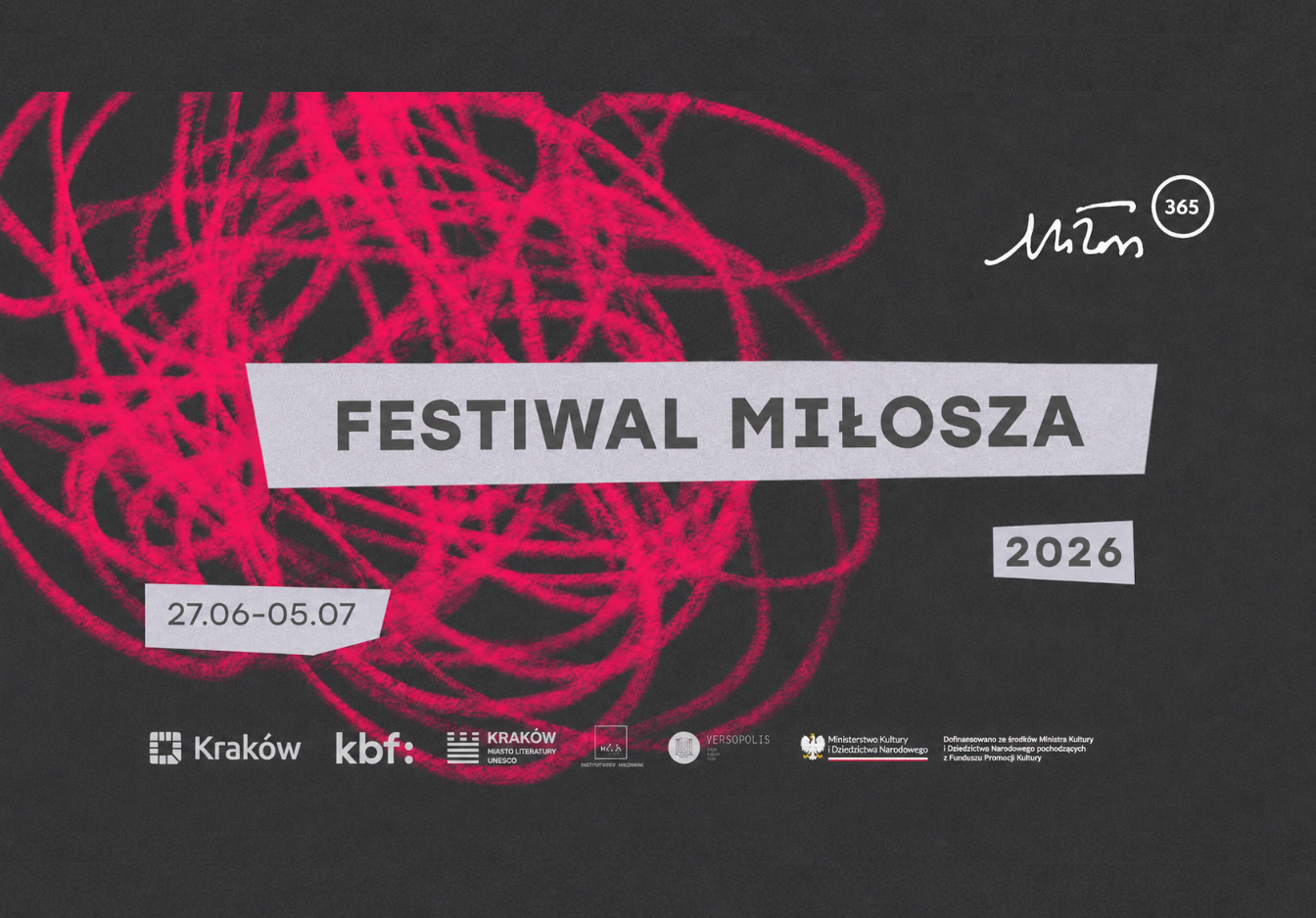 We know the program of this year's edition of the Miłosz Festival – Wisława Szymborska Foundation is a strategic partner of the event